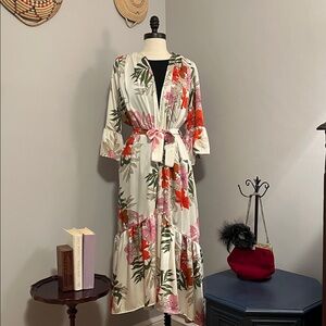 Floral Women's Robe